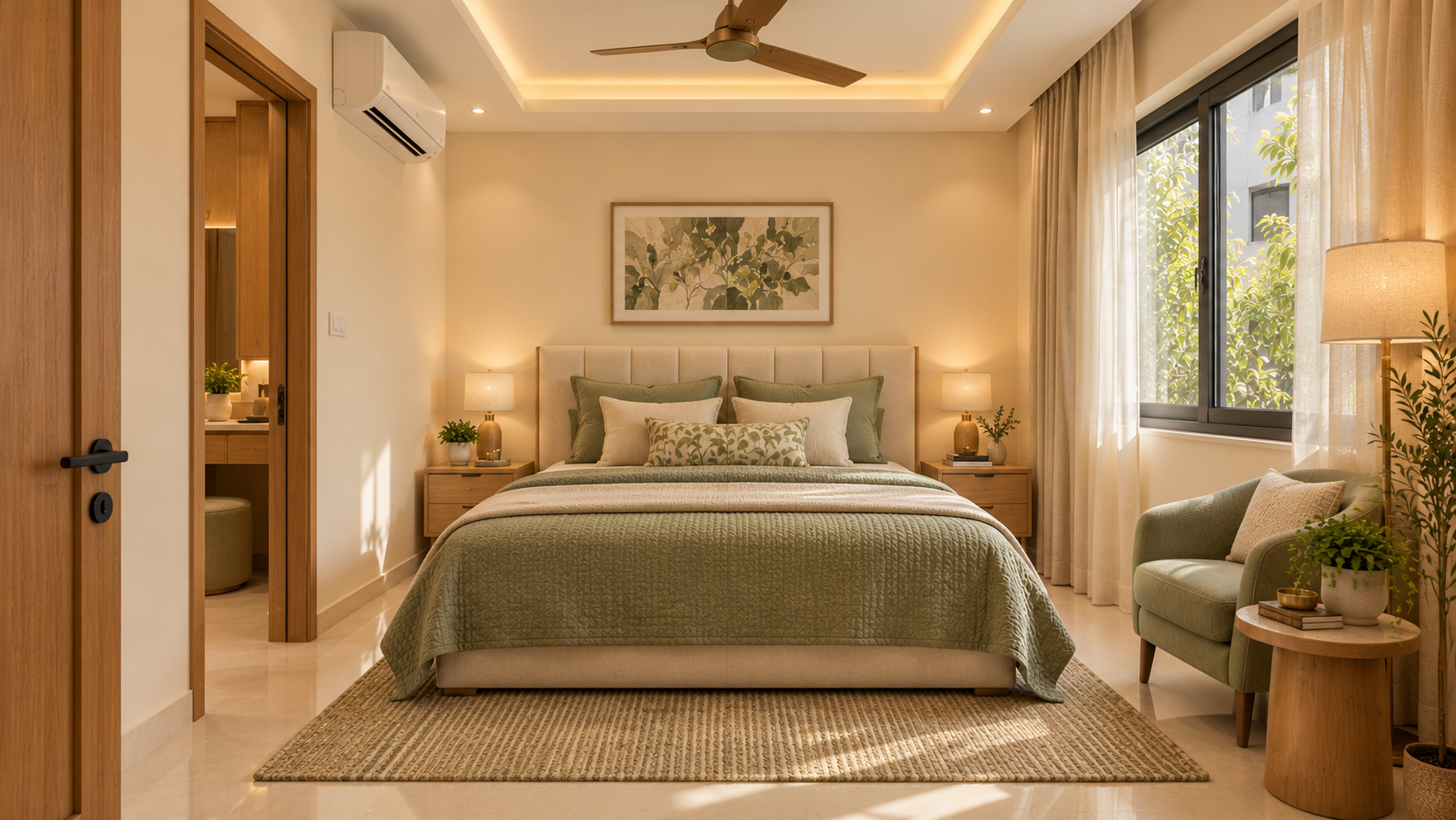 Rear bedroom